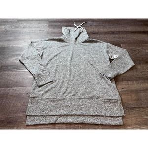 Old Navy Mens Cowl Neck Pullover Sweater Size Medium Gray Long Sleeve O6